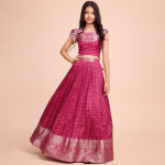 Girls Printed Ready To Wear Lehenga Choli