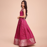 Girls Printed Ready To Wear Lehenga Choli