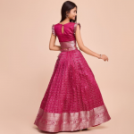 Girls Printed Ready To Wear Lehenga Choli