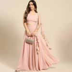 V-Neck Top With Flared Skirt Co-Ords